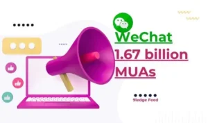 WeChat is the top trending social media forum