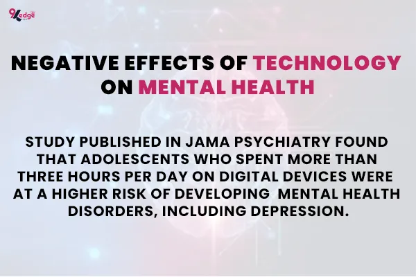 Technology and Mental Health Negative Effects