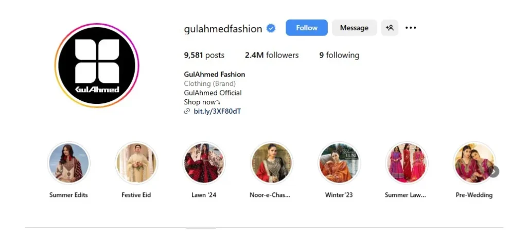 Ideas by Gul ahmed instagram